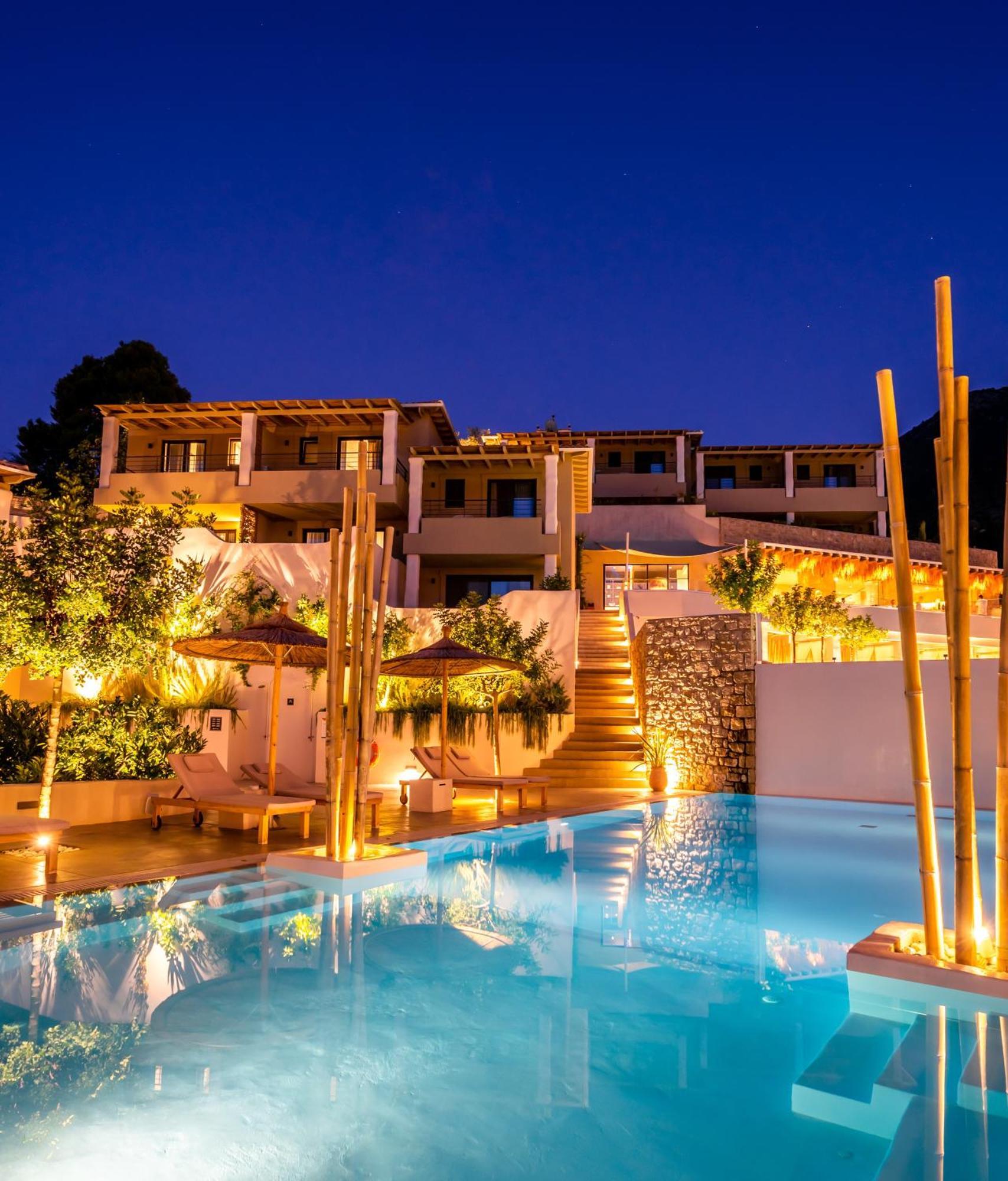 Hotel Crystal Waters Nikiana Exterior foto
